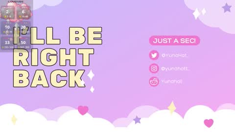 yunahott_ online show from 15, 2, 2026