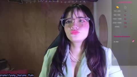 Snapshot of yuny_haruno chatting on 15, 1, 2025 Haruno online show from 15, 1, 2025