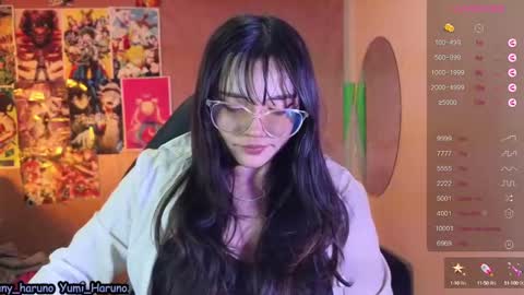 Snapshot of yuny_haruno chatting on 14, 2, 2025 Haruno online show from 14, 2, 2025