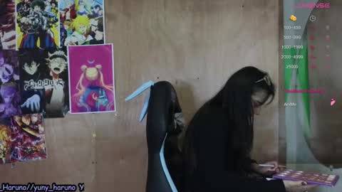 Snapshot of yuny_haruno chatting on 25, 2, 2025 Haruno online show from 25, 2, 2025