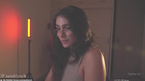 Snapshot of zarahlynch chatting on 16, 12, 2025 Miss Lynch Next show 2911 online show from 16, 12, 2025