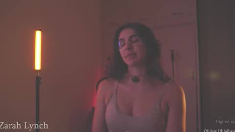 Snapshot of zarahlynch chatting on 18, 2, 2026 Miss Lynch Next show 2911 online show from 18, 2, 2026