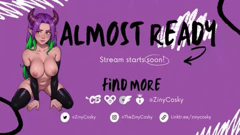 Ziny Cosky online show from 29, 3, 2026