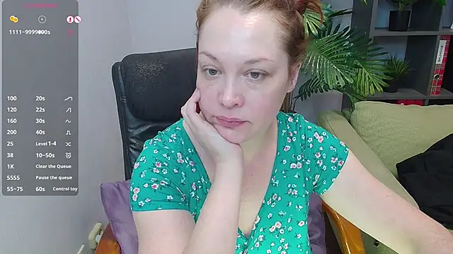 CutieGinger online show from 25, 9, 2025