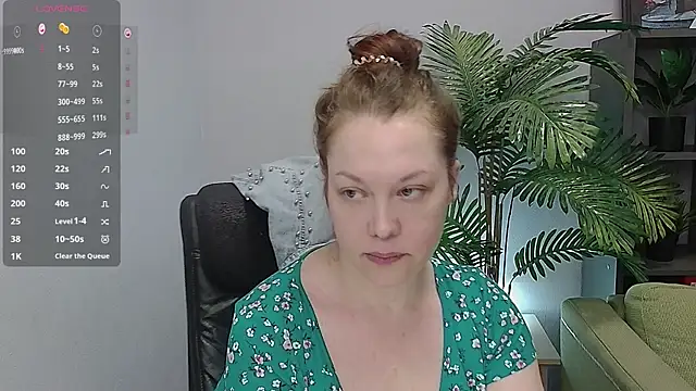 CutieGinger online show from 31, 10, 2025