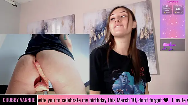 chubby vanniie  online show from 6, 3, 2025