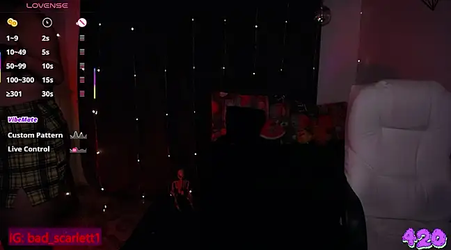 Snapshot of bad_scarlett1 chatting on 12, 3, 2025 bad scarlett1 online show from 12, 3, 2025