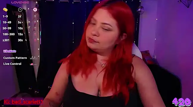 Snapshot of bad_scarlett1 chatting on 14, 3, 2025 bad scarlett1 online show from 14, 3, 2025