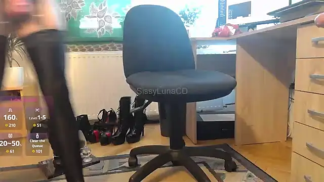 SissyLunaCD online show from 27, 1, 2025