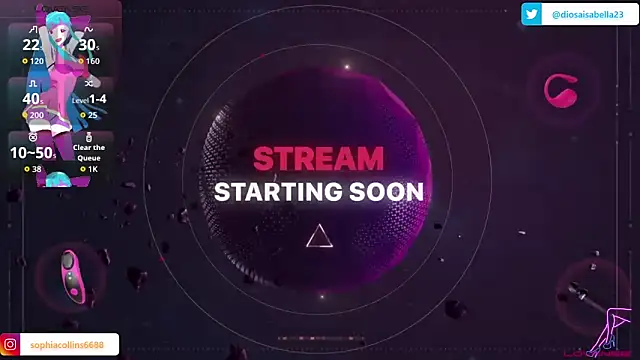 isabella goddess2023 online show from 16, 11, 2025