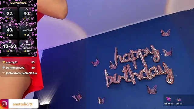 Anette  online show from 16, 1, 2025