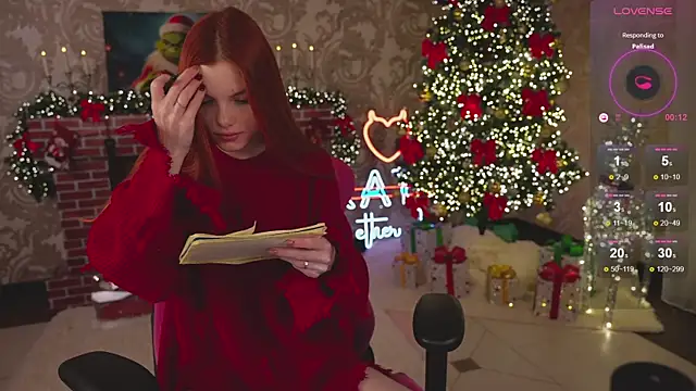 Katy  Ethereal online show from 21, 12, 2024