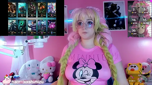 Snapshot of NaomiShimizu chatting on 28, 1, 2025 NaomiShimizu online show from 28, 1, 2025