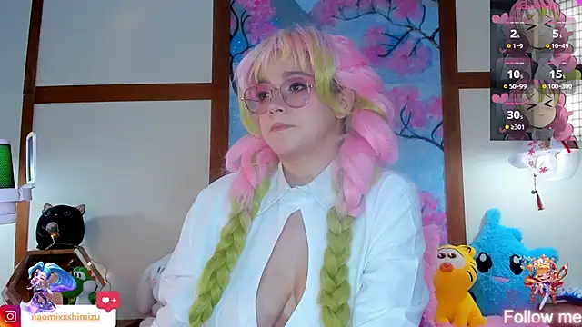 Snapshot of NaomiShimizu chatting on 18, 2, 2025 NaomiShimizu online show from 18, 2, 2025