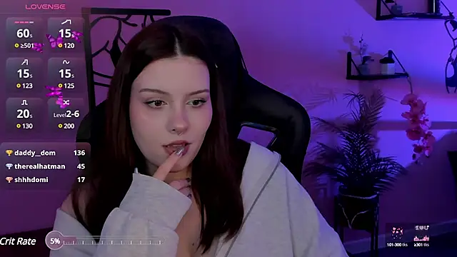 Snapshot of CoralineKeyns chatting on 21, 1, 2025 CoralineKeyns online show from 21, 1, 2025