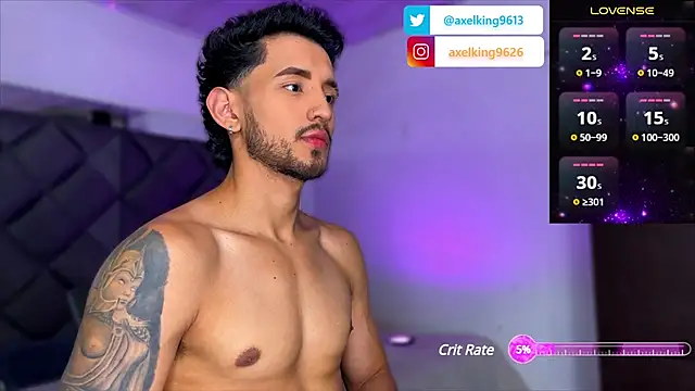 AxelKing1326 online show from 23, 2, 2025