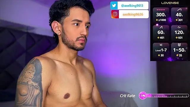 AxelKing1326 online show from 14, 3, 2025