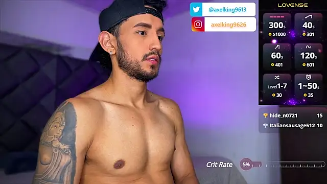 AxelKing1326 online show from 20, 3, 2025