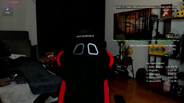 Lisaonthemoon online show from 26, 2, 2026