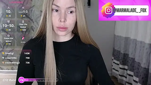 Snapshot of Marmalade_Fox chatting on 8, 4, 2026 Marmalade Fox online show from 8, 4, 2026