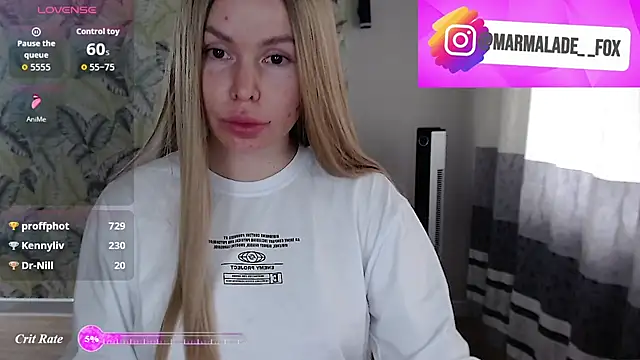 Snapshot of Marmalade_Fox chatting on 11, 7, 2026 Marmalade Fox online show from 11, 7, 2026
