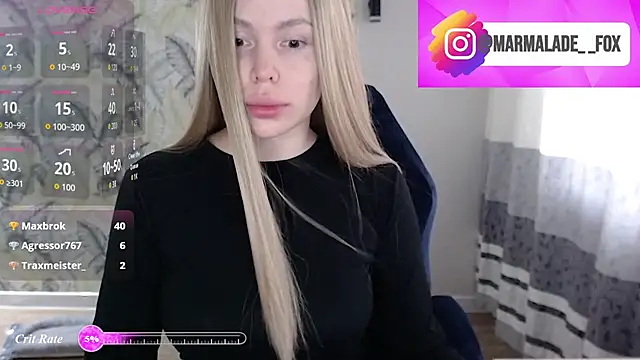 Snapshot of Marmalade_Fox chatting on 20, 7, 2026 Marmalade Fox online show from 20, 7, 2026