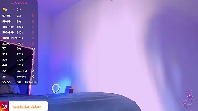 Snapshot of ScarlettAndClark chatting on 8, 3, 2025 ScarlettAndClark online show from 8, 3, 2025