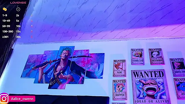 Snapshot of Aliceowenn chatting on 29, 11, 2025 Aliceowenn online show from 29, 11, 2025