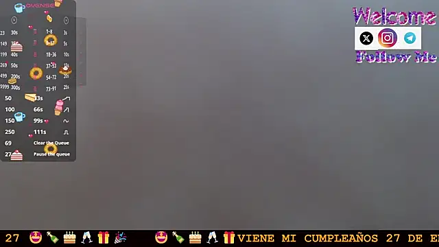 SofiaMadisson online show from 25, 1, 2025