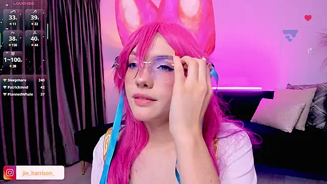 Snapshot of Jin-harrison chatting on 8, 2, 2025 Jin-harrison online show from 8, 2, 2025