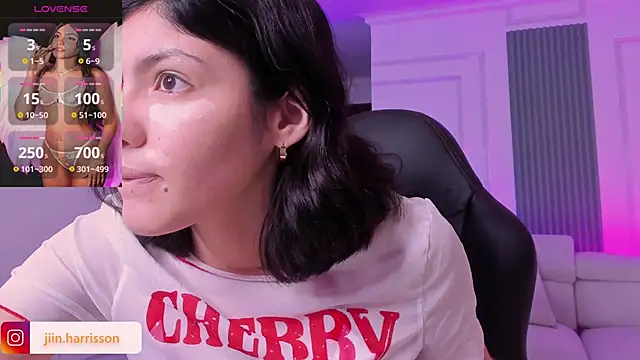 Snapshot of Jin-harrison chatting on 3, 12, 2025 Jin-harrison online show from 3, 12, 2025