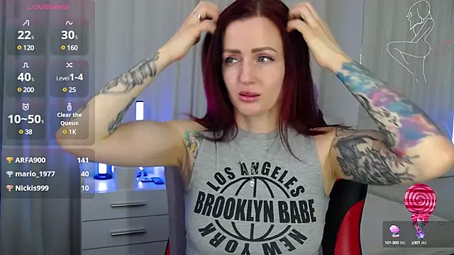 Snapshot of ElisaJane chatting on 13, 1, 2025 ElisaJane online show from 13, 1, 2025