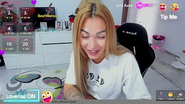 GlossyDiamondX online show from 9, 9, 2025