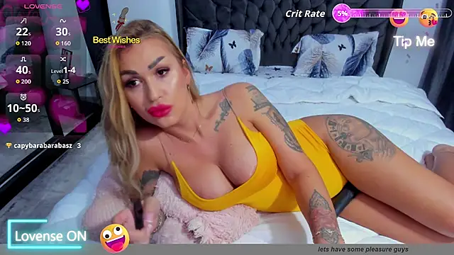 GlossyDiamondX online show from 7, 10, 2025