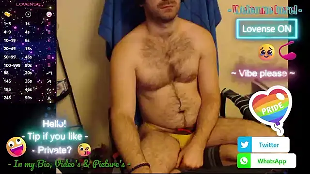 RealManHaveHairy online show from 24, 11, 2025