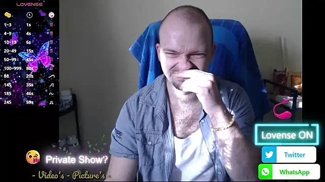 RealManHaveHairy online show from 23, 3, 2026
