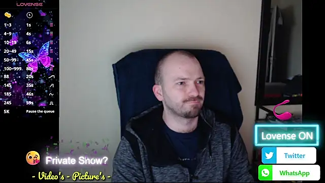 RealManHaveHairy online show from 18, 5, 2026