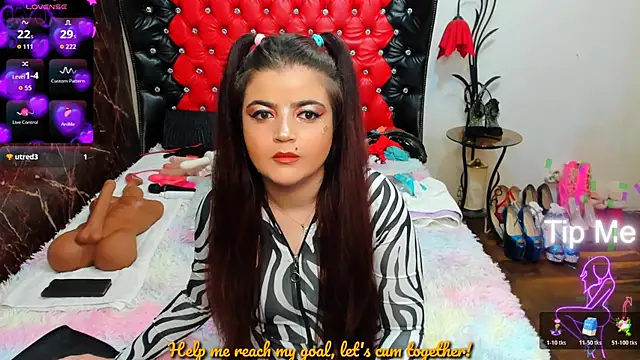 Anasunshine12 online show from 12, 4, 2026