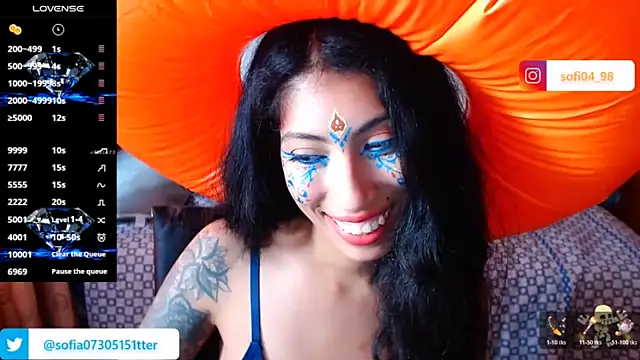 Snapshot of sofia_rosse4 chatting on 18, 11, 2025 sofia rosse4 online show from 18, 11, 2025