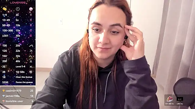 Snapshot of maryluna95 chatting on 31, 10, 2025 maryluna95 online show from 31, 10, 2025