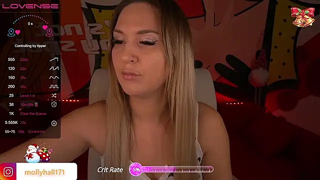 Snapshot of MollyHallss chatting on 10, 12, 2024 MollyHallss online show from 10, 12, 2024