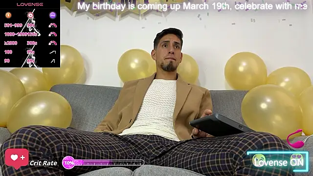 Tom blunt96 online show from 19, 3, 2026