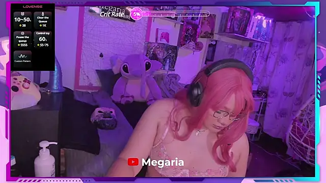 MegariaB online show from 4, 2, 2025