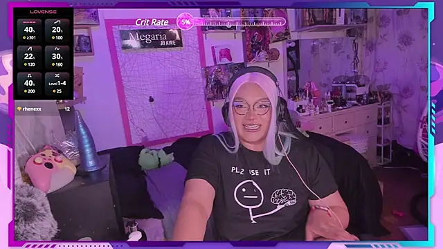 MegariaB online show from 7, 2, 2025