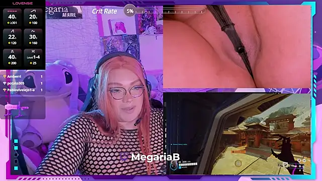 MegariaB online show from 20, 2, 2025