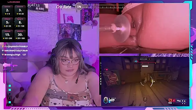 MegariaB online show from 1, 3, 2025