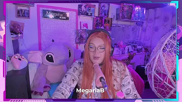 MegariaB online show from 22, 3, 2025