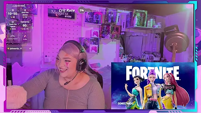 MegariaB online show from 7, 10, 2025