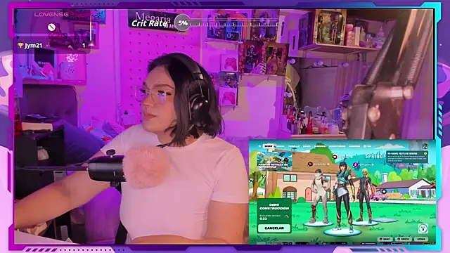 MegariaB online show from 2, 11, 2025