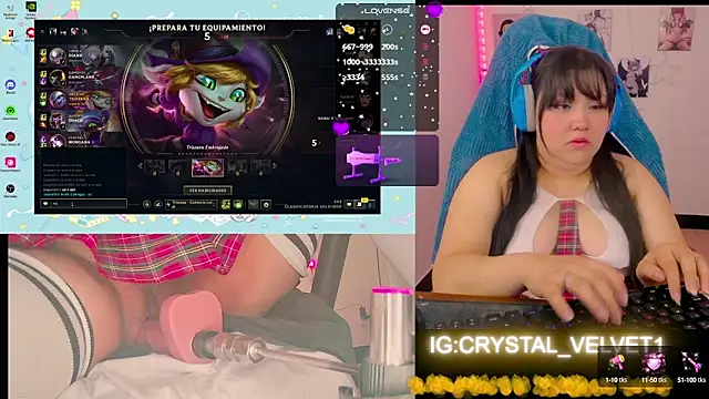 crystal7u7 online show from 11, 9, 2025